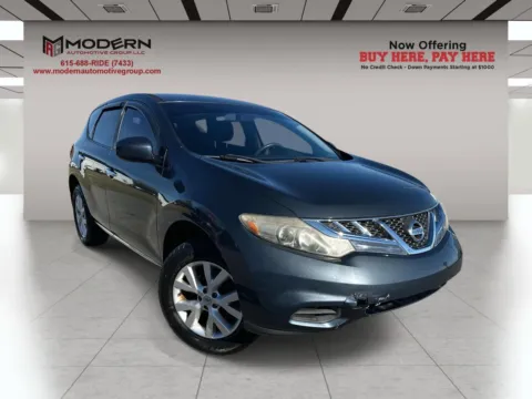 Blue 2013 NISSAN MURANO S for sale in Lafayette, TN