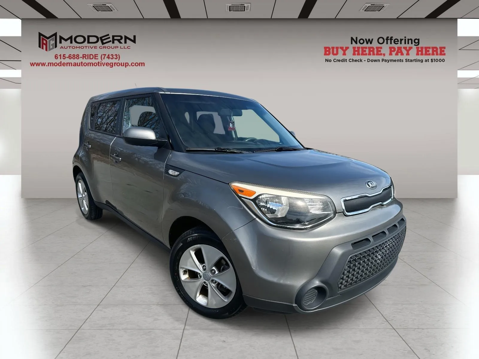 Gray 2014 KIA SOUL BASE for sale in Lafayette, TN