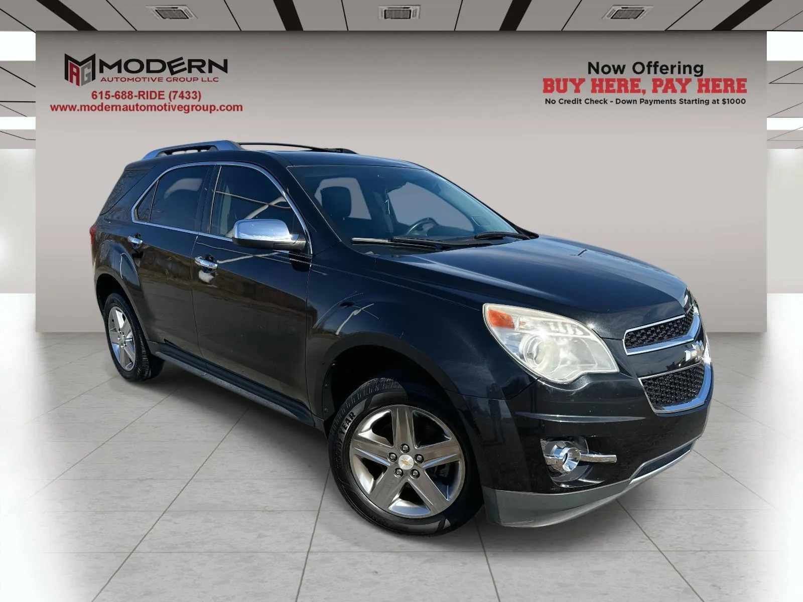 Black 2013 CHEVROLET EQUINOX LTZ for sale in Lafayette, TN