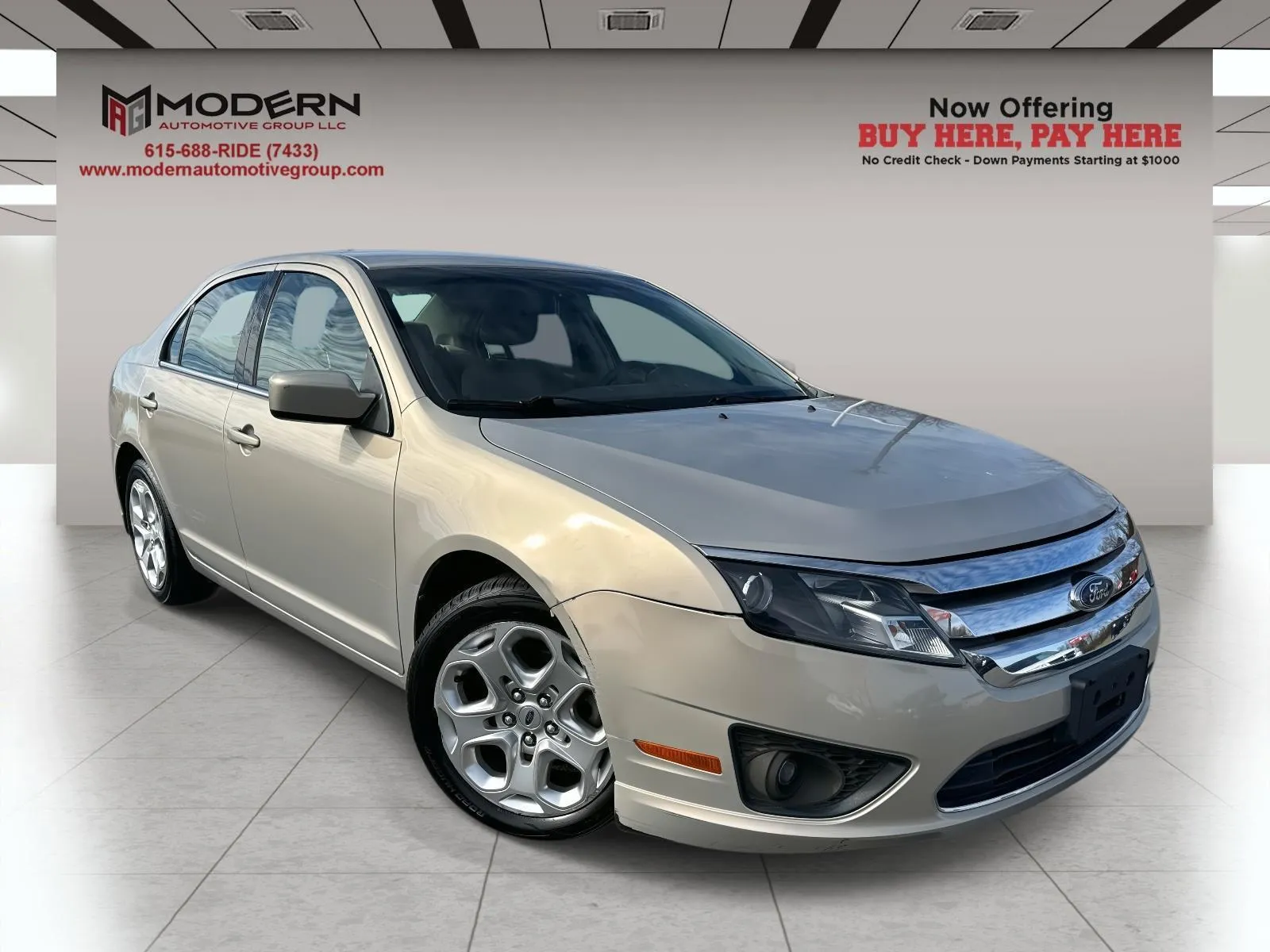 White 2010 FORD FUSION SE for sale in Lafayette, TN