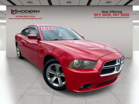 Red 2011 DODGE CHARGER R/T for sale in Lafayette, TN