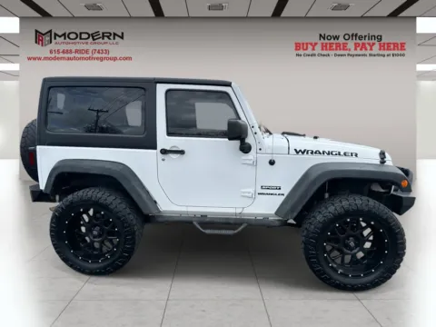 Photos of 2016 JEEP WRANGLER SPORT for sale in Lafayette, TN at Modern Automotive Group