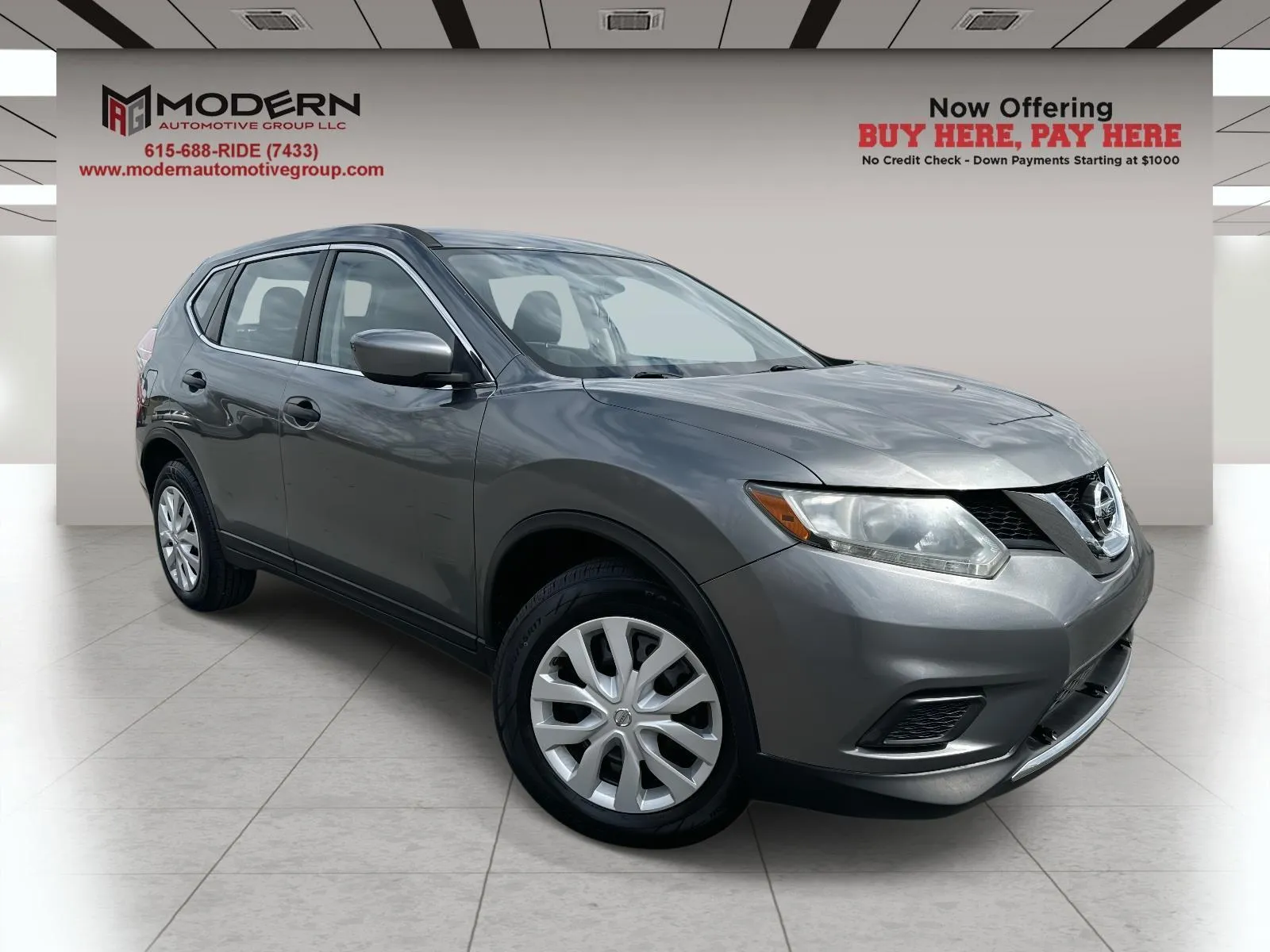 Gray 2016 NISSAN ROGUE S for sale in Lafayette, TN