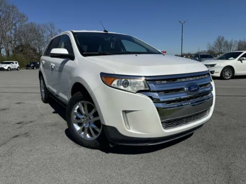 White 2013 FORD EDGE LIMITED for sale in Lafayette, TN