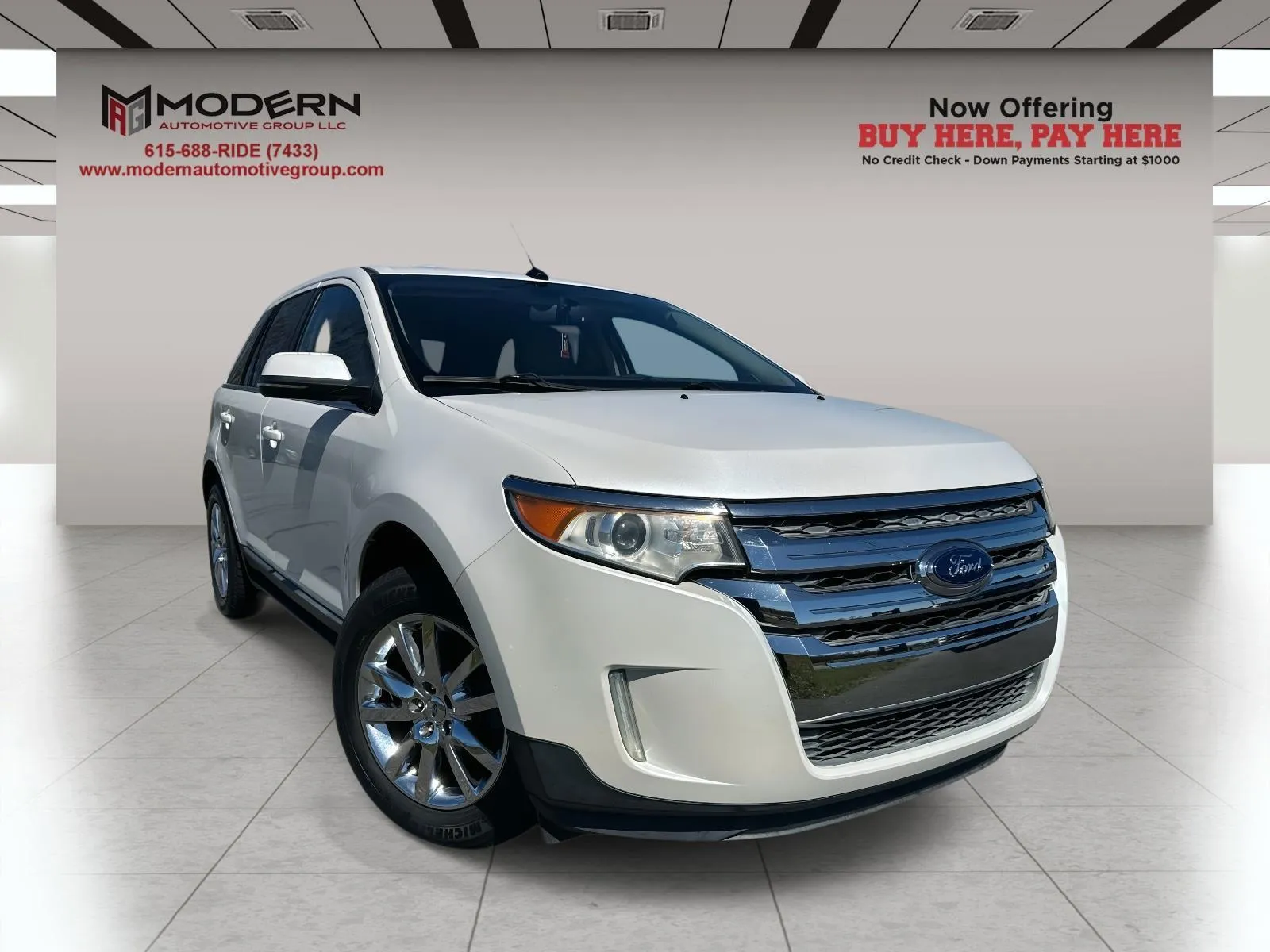 2013 FORD EDGE LIMITED for sale in Lafayette, TN