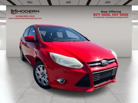 Red 2012 FORD FOCUS SE for sale in Lafayette, TN