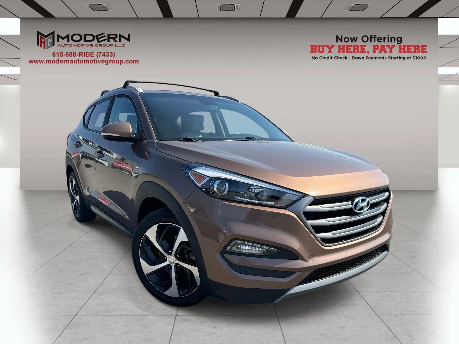 Brown 2016 HYUNDAI TUCSON SPORT for sale in Lafayette, TN