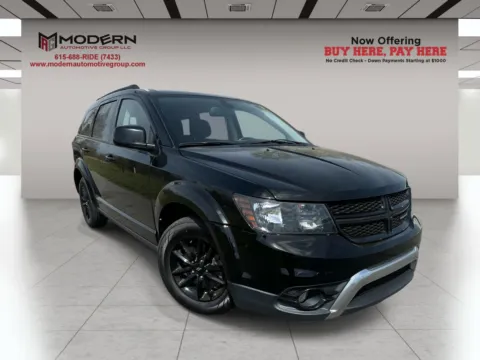 Black 2019 DODGE JOURNEY SXT for sale in Lafayette, TN