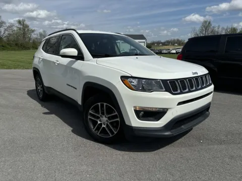 White 2018 JEEP COMPASS LATITUDE for sale in Lafayette, TN