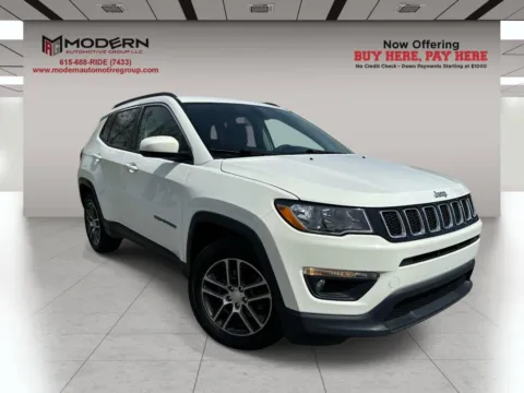 White 2018 JEEP COMPASS LATITUDE for sale in Lafayette, TN
