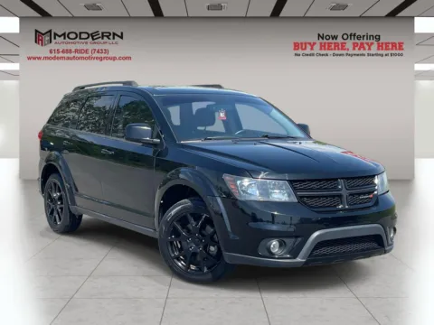 Black 2017 DODGE JOURNEY SXT for sale in Lafayette, TN