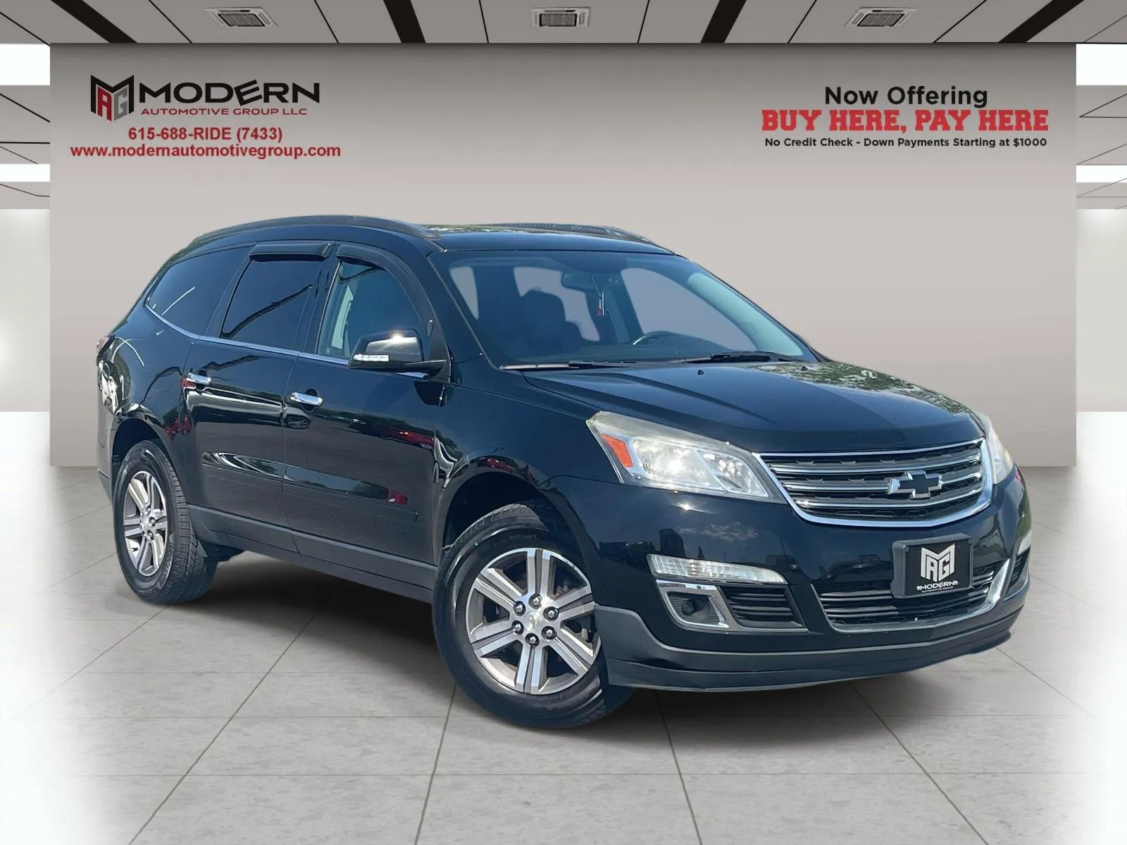 2017 CHEVROLET TRAVERSE LT for sale in Lafayette, TN