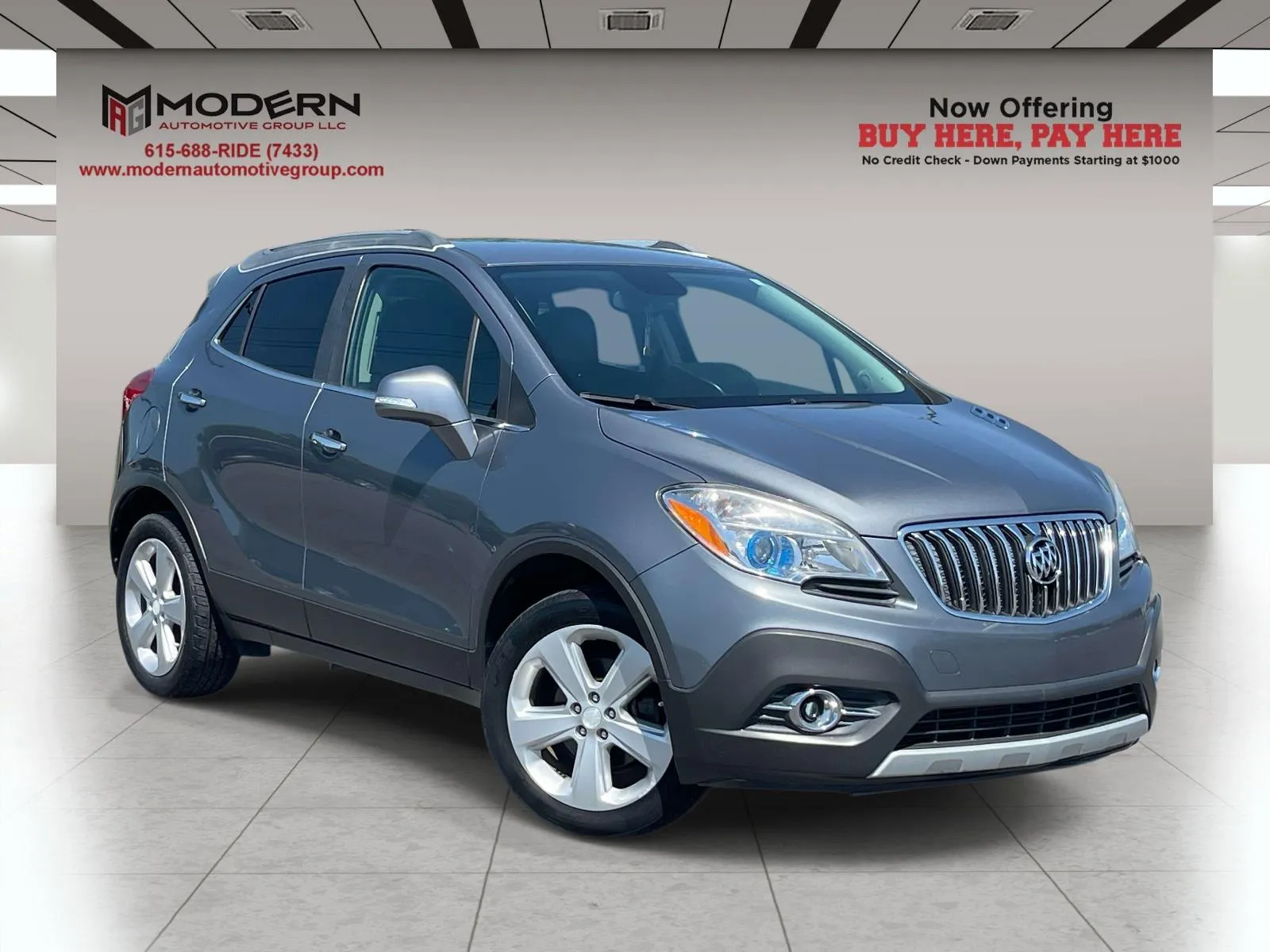 Gray 2014 BUICK ENCORE CONVENIENCE for sale in Lafayette, TN