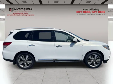 Photos of 2014 NISSAN PATHFINDER PLATINUM for sale in Lafayette, TN at Modern Automotive Group