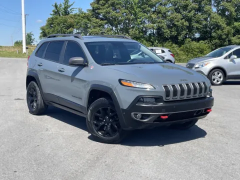 Gray 2014 JEEP CHEROKEE TRAILHAWK for sale in Lafayette, TN