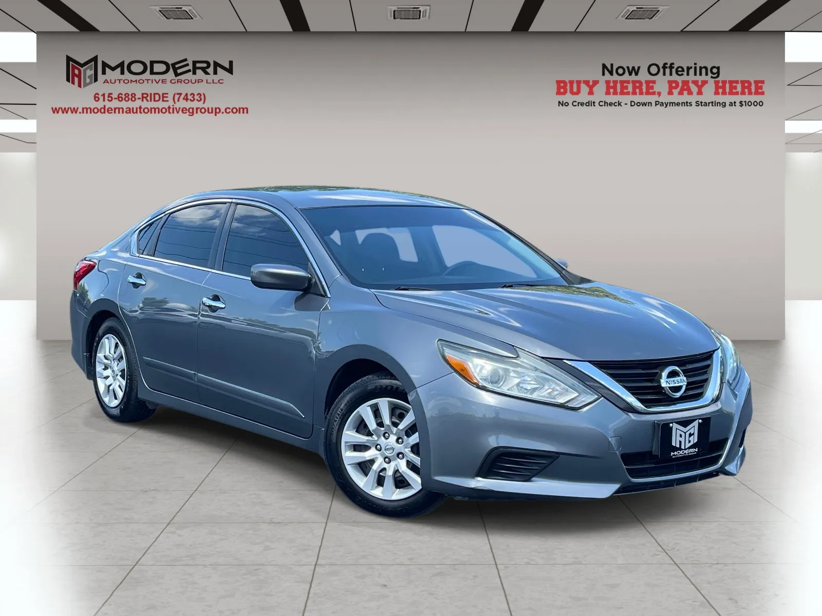 Gray 2017 NISSAN ALTIMA 2.5 S for sale in Lafayette, TN