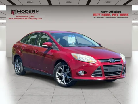 Red 2013 FORD FOCUS SE for sale in Lafayette, TN