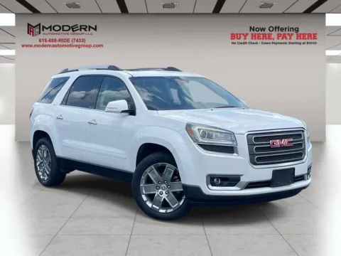 White 2017 GMC ACADIA LIMITED for sale in Lafayette, TN