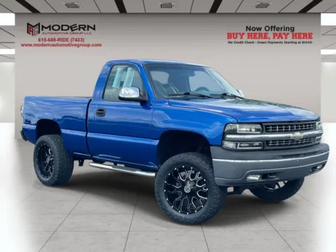 Blue 1999 CHEVROLET SILVERADO 1500 LS for sale in Lafayette, TN