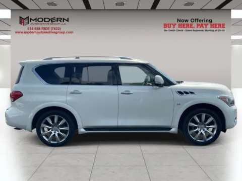 Photos of 2014 INFINITI QX80 BASE for sale in Lafayette, TN at Modern Automotive Group
