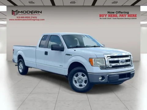 White 2013 FORD F-150 XLT for sale in Lafayette, TN