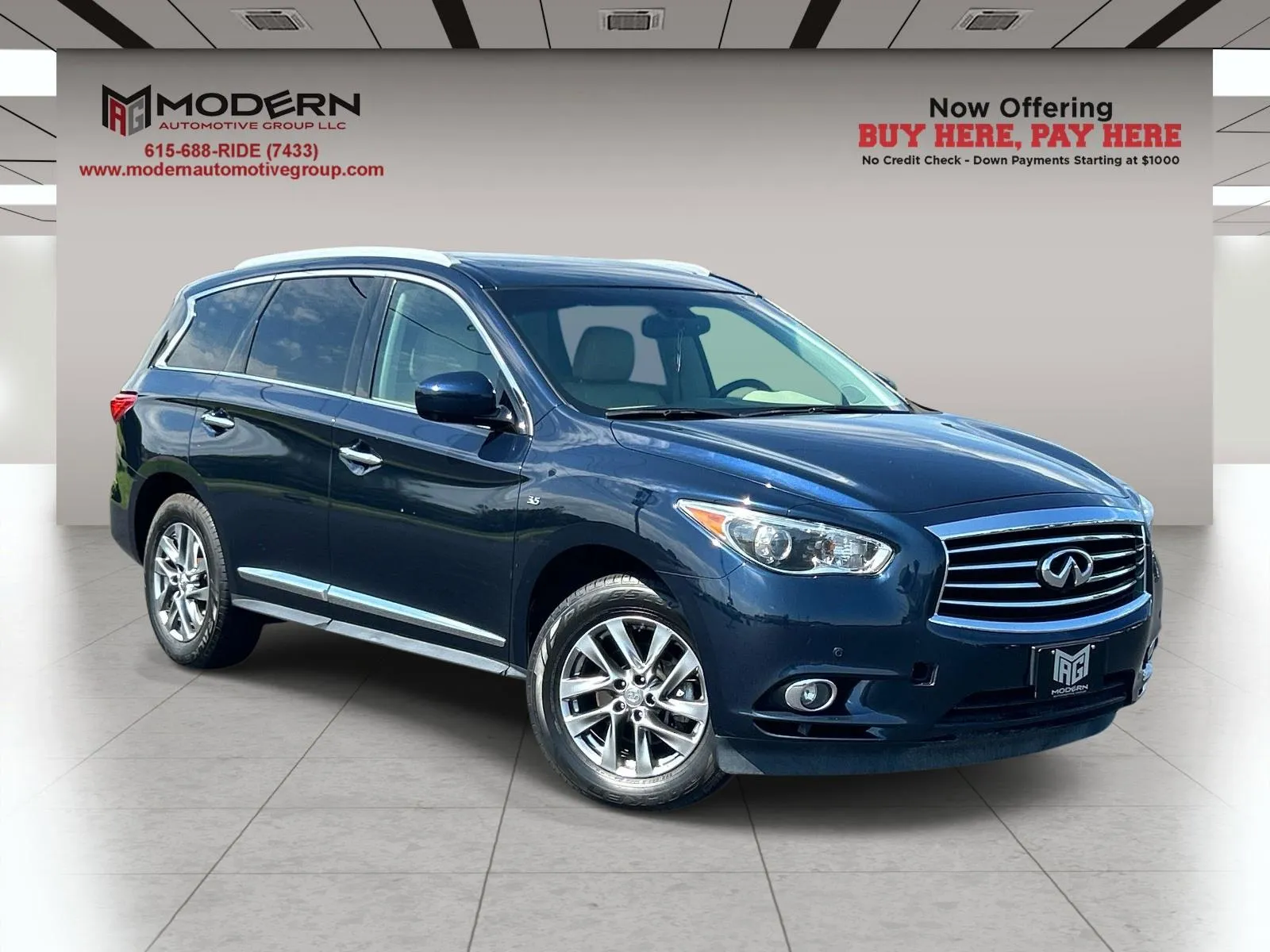 Blue 2015 INFINITI QX60 BASE for sale in Lafayette, TN