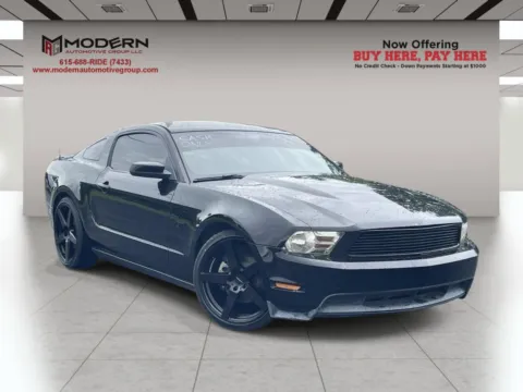 Black 2010 FORD MUSTANG GT for sale in Lafayette, TN