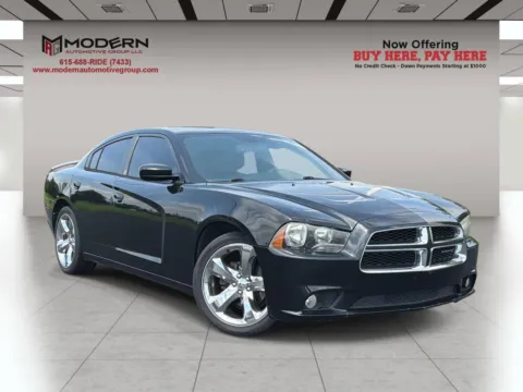 Black 2013 DODGE CHARGER SXT for sale in Lafayette, TN