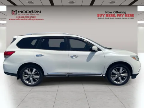 Photos of 2015 NISSAN PATHFINDER PLATINUM for sale in Lafayette, TN at Modern Automotive Group