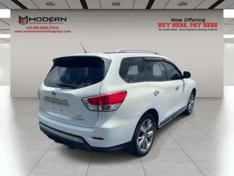 Another view of 2015 NISSAN PATHFINDER PLATINUM for sale in Lafayette, TN at Modern Automotive Group