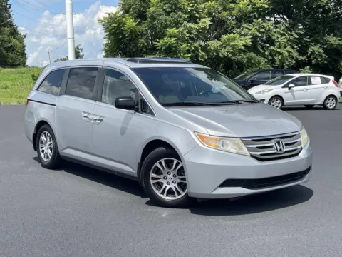 Silver 2012 HONDA ODYSSEY EX-L for sale in Lafayette, TN