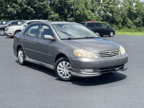 Gray 2003 TOYOTA COROLLA S for sale in Lafayette, TN