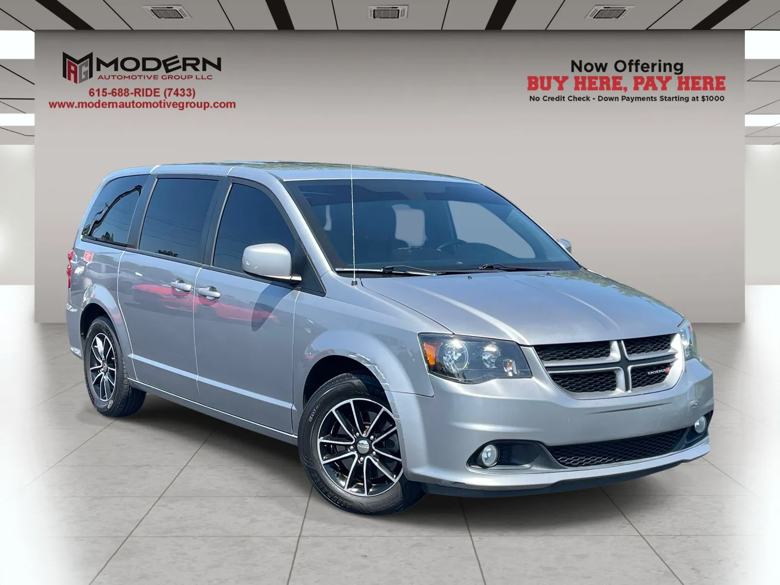 Silver 2019 DODGE GRAND CARAVAN GT for sale in Lafayette, TN
