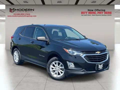 Black 2019 CHEVROLET EQUINOX LS for sale in Lafayette, TN