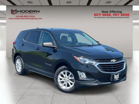 Black 2019 CHEVROLET EQUINOX LS for sale in Lafayette, TN