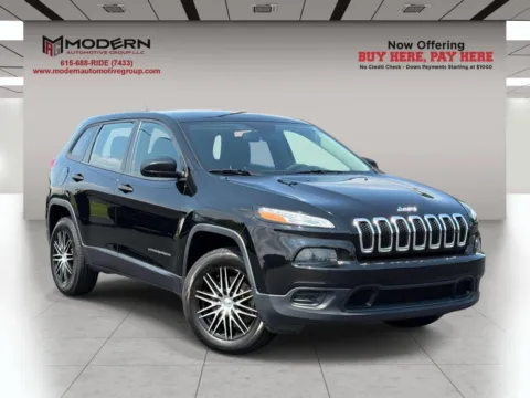 Black 2017 JEEP CHEROKEE SPORT for sale in Lafayette, TN