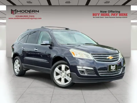 Blue 2017 CHEVROLET TRAVERSE PREMIER for sale in Lafayette, TN