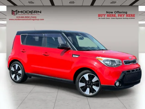 Red 2016 KIA SOUL PLUS for sale in Lafayette, TN
