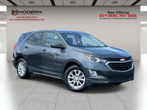 Gray 2021 CHEVROLET EQUINOX LS for sale in Lafayette, TN