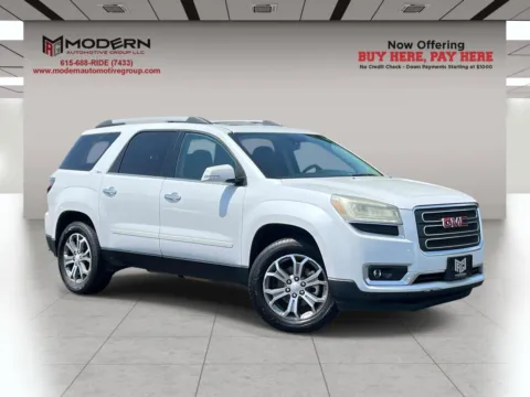 White 2016 GMC ACADIA SLT for sale in Lafayette, TN
