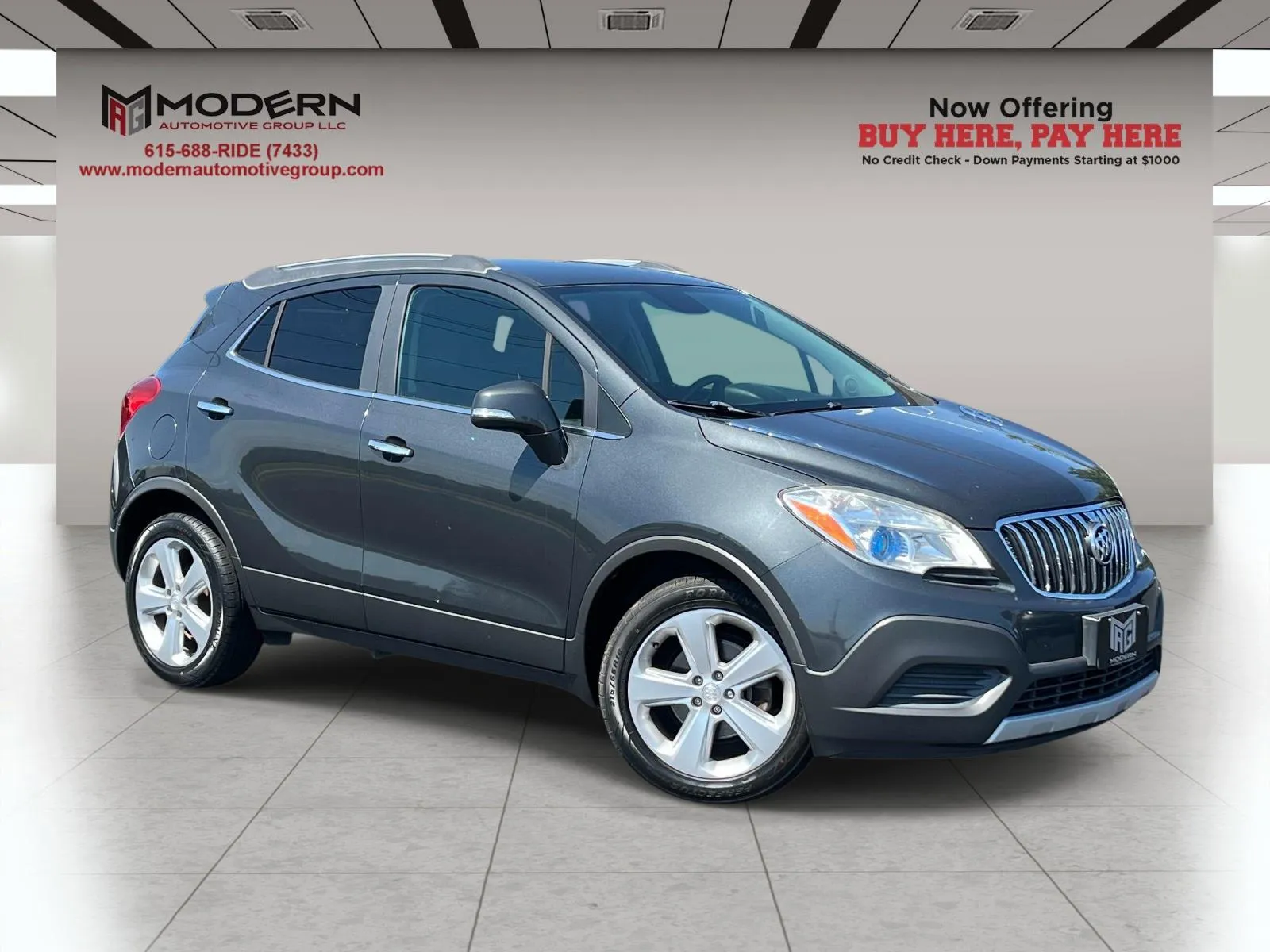 Gray 2016 BUICK ENCORE BASE for sale in Lafayette, TN