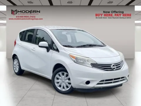 White 2014 NISSAN VERSA NOTE SV for sale in Lafayette, TN