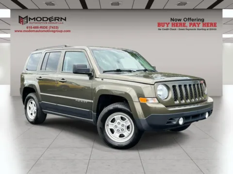 Green 2016 JEEP PATRIOT SPORT for sale in Lafayette, TN