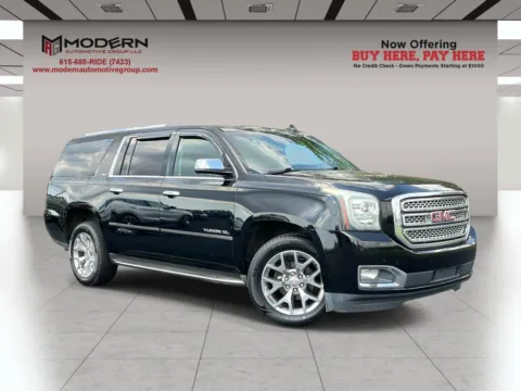 Black 2016 GMC YUKON XL SLT for sale in Lafayette, TN