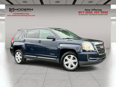 Blue 2017 GMC TERRAIN SLE for sale in Lafayette, TN