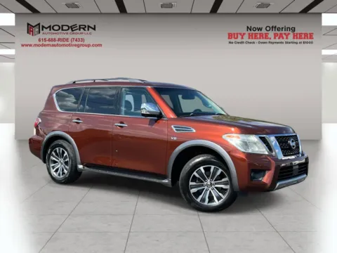 Brown 2017 NISSAN ARMADA SL for sale in Lafayette, TN