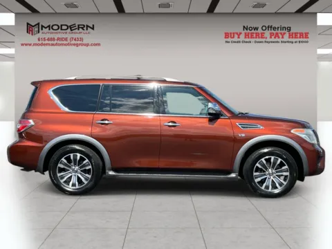 Photos of 2017 NISSAN ARMADA SL for sale in Lafayette, TN at Modern Automotive Group