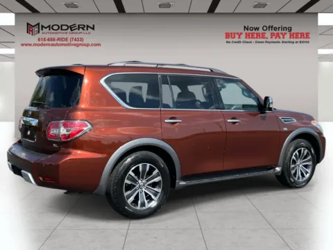 Another view of 2017 NISSAN ARMADA SL for sale in Lafayette, TN at Modern Automotive Group