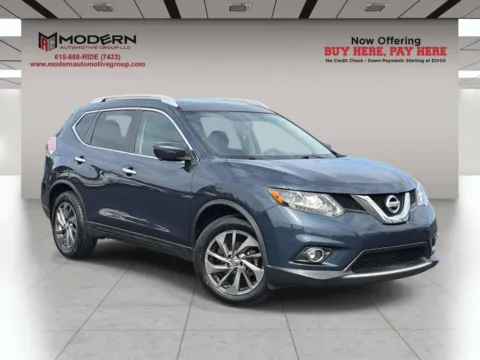 Blue 2016 NISSAN ROGUE SL for sale in Lafayette, TN