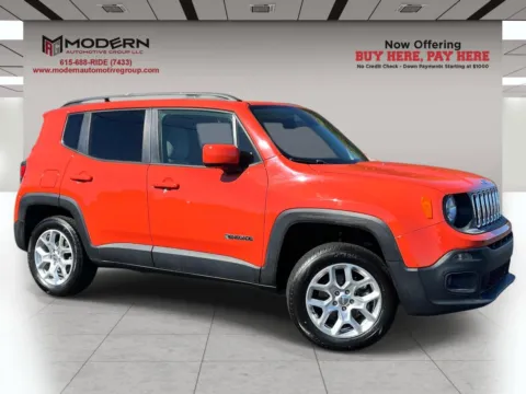 Orange 2018 JEEP RENEGADE LATITUDE for sale in Lafayette, TN